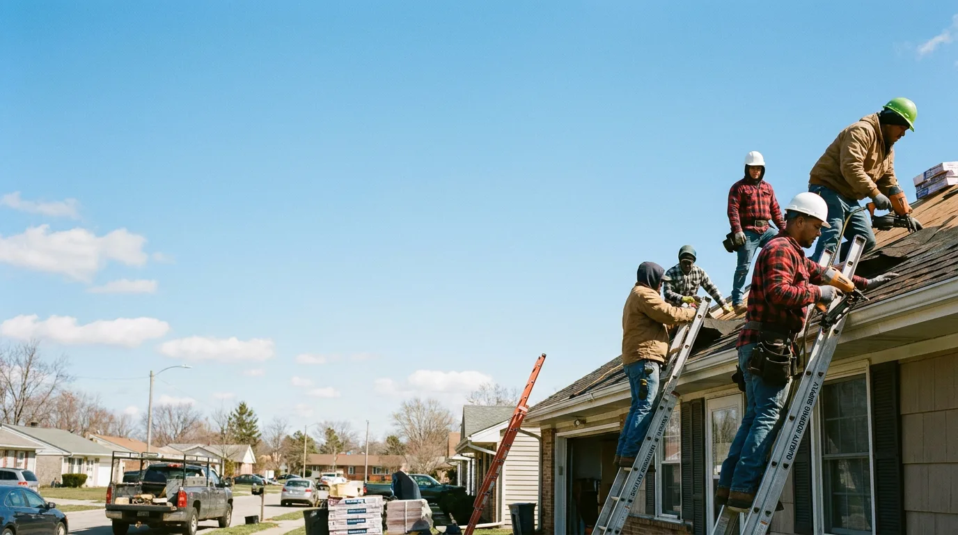 Roofing in Losantville, IN near me